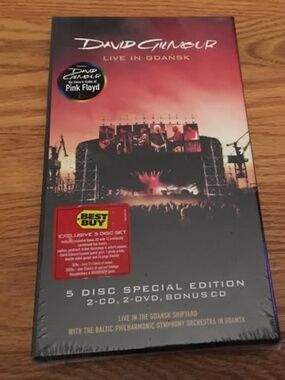 SEALED David Gilmour Live in Gdansk